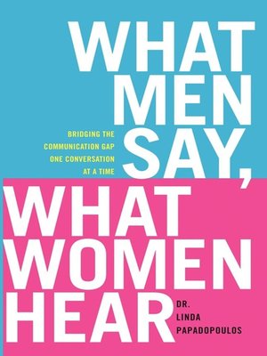 cover image of What Men Say, What Women Hear